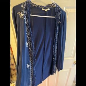 Francesca’s MIAMI modal cardigan nwot Medium